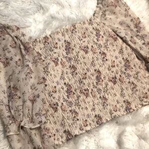 Floral Wild Fable Crop Top